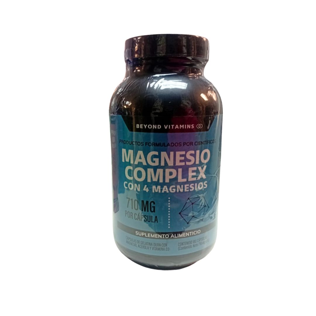 MAGNESIUM COMPLEX WITH 4 MAGNESIUMS 180 CAPSULES 710 MG
