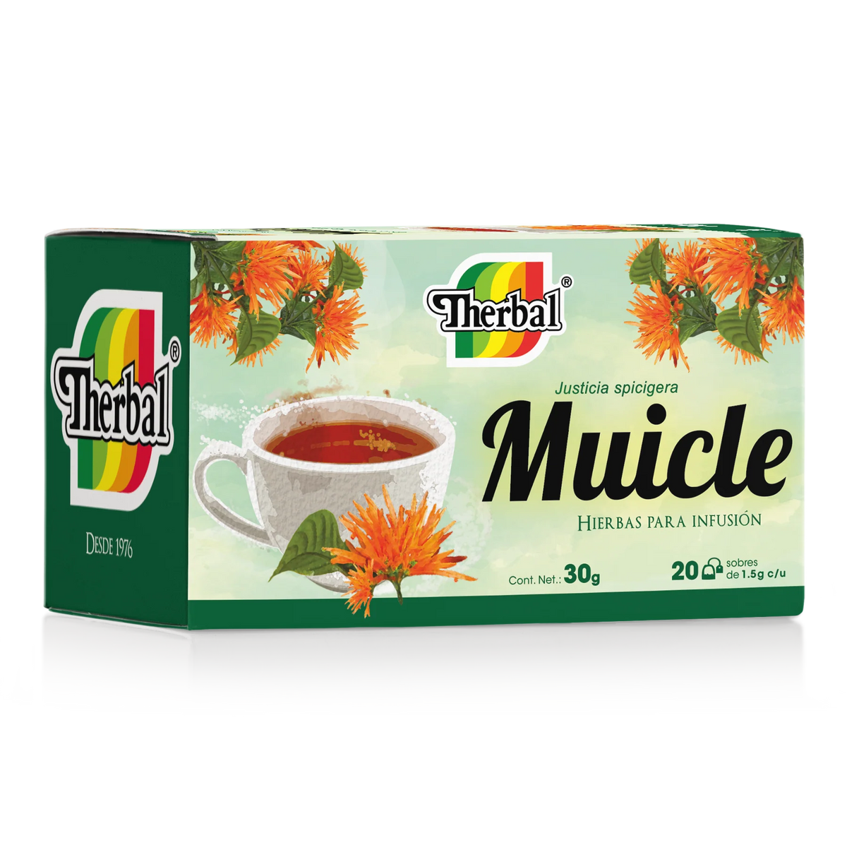 MUICLE PARA INFUSIÓN 20 SOBRES 1.5 GRAMOS