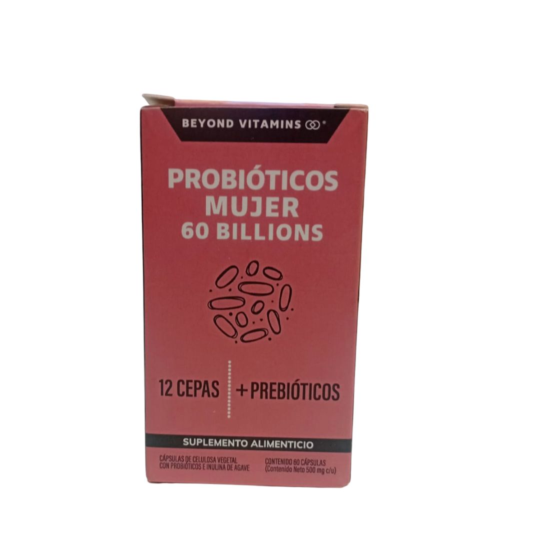 PROBIOTICS FOR WOMEN 60 CAPS 500 MG