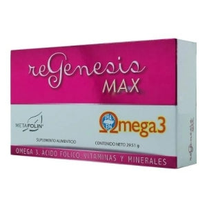 REGENESIS MAX (OMEGA 3, FOLIC ACID, VITAMINS AND MINERALS) 29.51G 30 CAPSULES