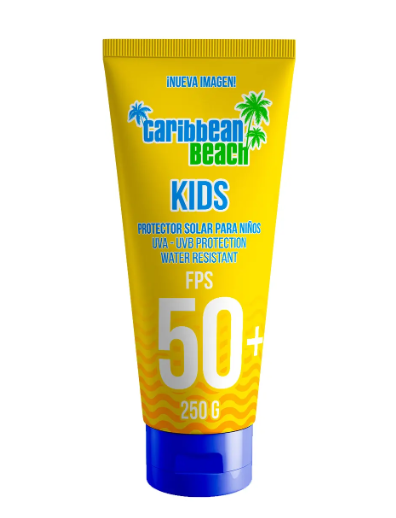 BLOQUEADOR SOLAR PARA NIÑOS FPS 50+ TUBO 250G