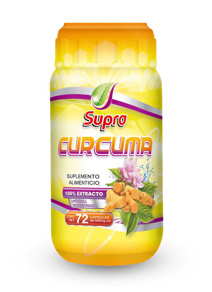 CURCUMA (SUPRA) 72 CAPSULAS 500 MG