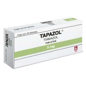 TAPAZOLE (THIAMAZOLE) 5MG 20TABLETS