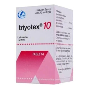 TRIYOTEX (LIOTHYRONINE) 10MCG 30 TABLETS
