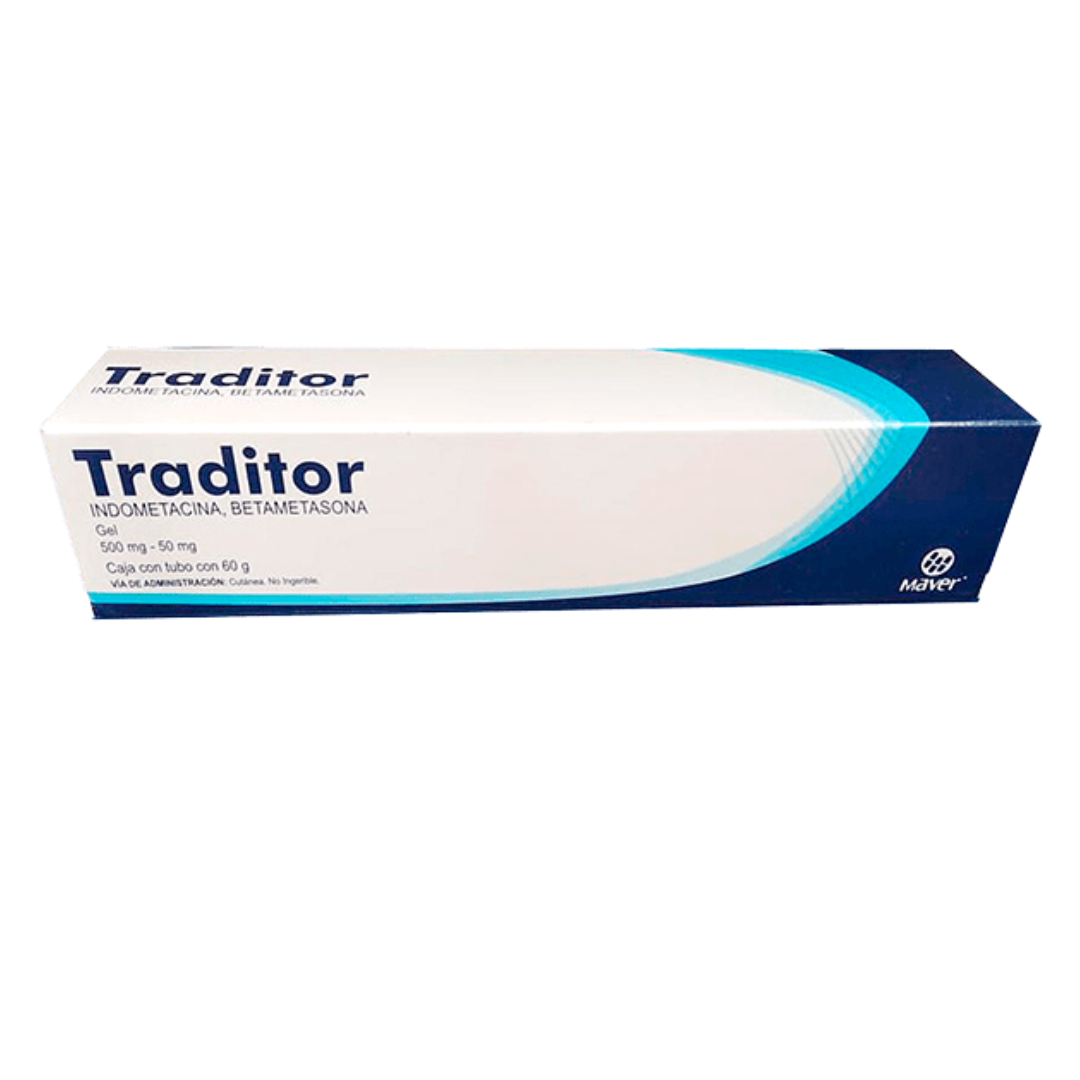 TRADITOR (INDOMETHACIN/BETAMETHASONE) GEL 60G