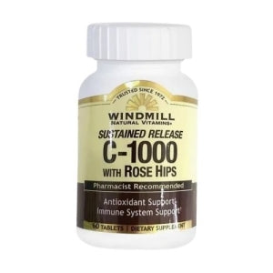 VITAMIN C-1000 WITH ROSE HIPS 60 TABLETS