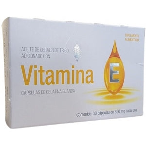VITAMIN E (WHEAT GERM OIL, VITAMIN E) 300MG/200MG 30 CAPSULES