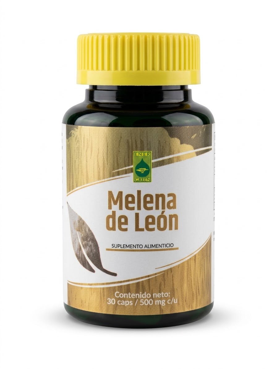 MELENA DE LEON 500 MG 30 CAPSULAS ENERGREEN