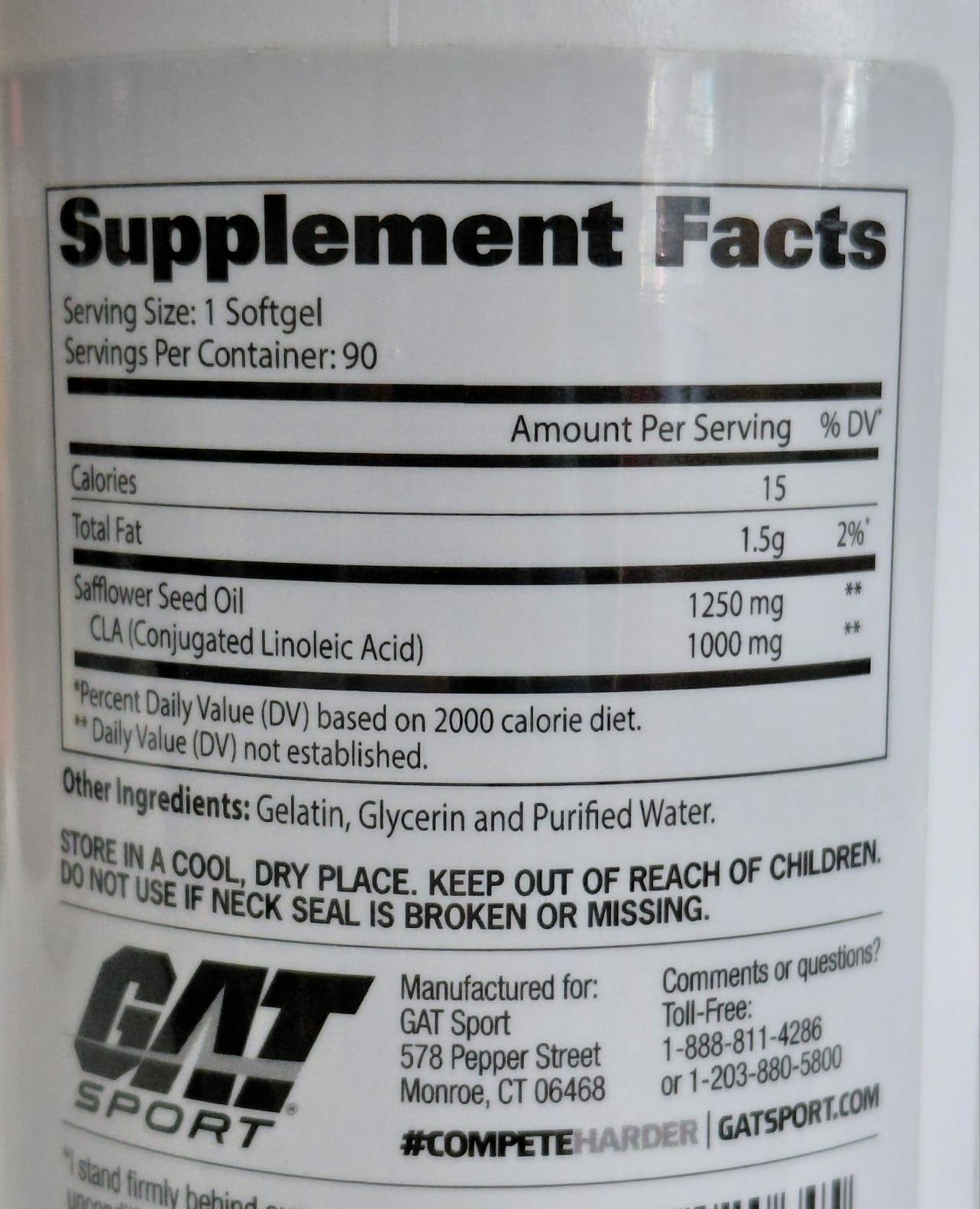 GA CLA SOFTGELS 90CAPS