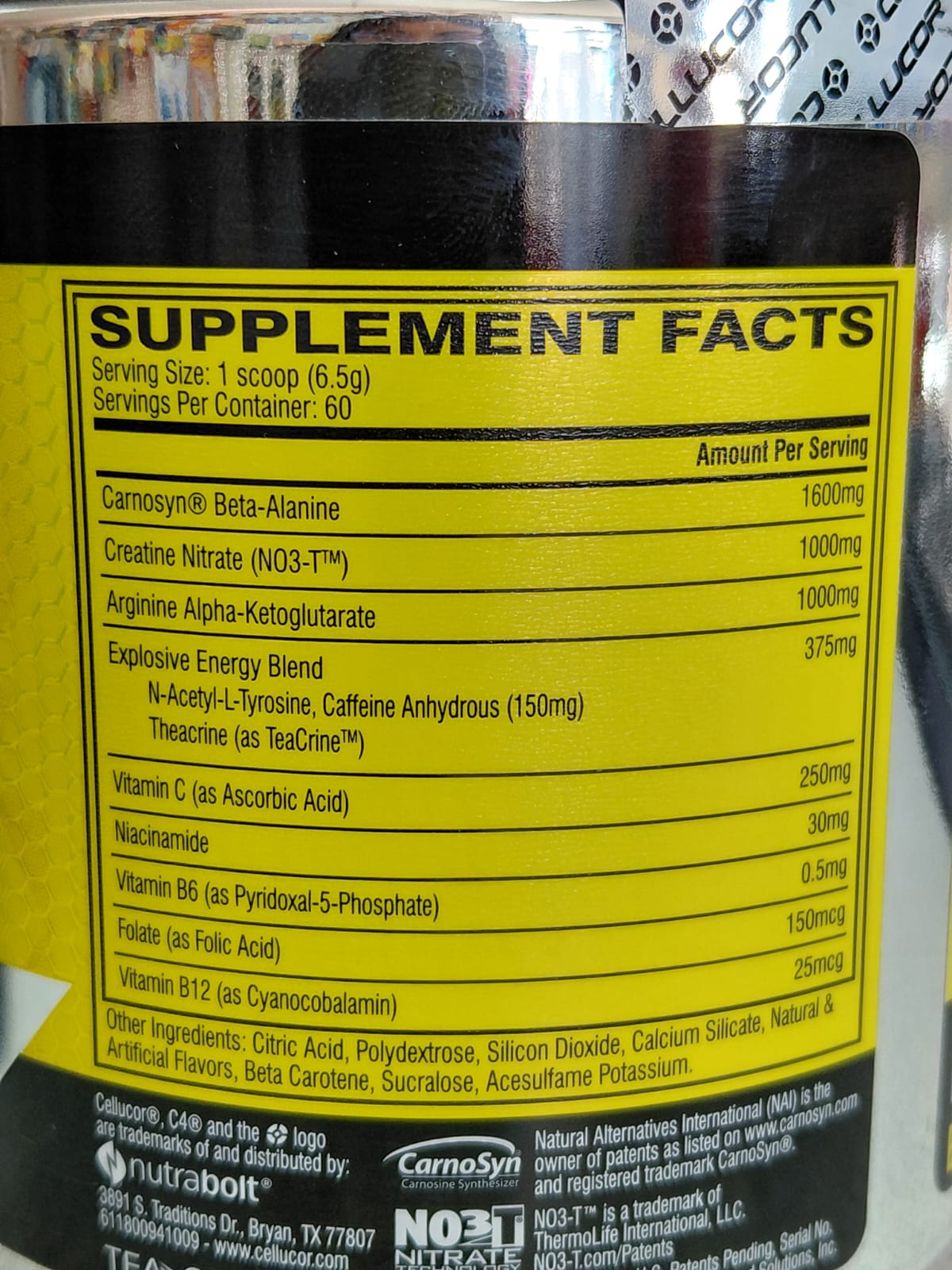 CEL C4 ORIGINAL 60SERV ORANGE BURST