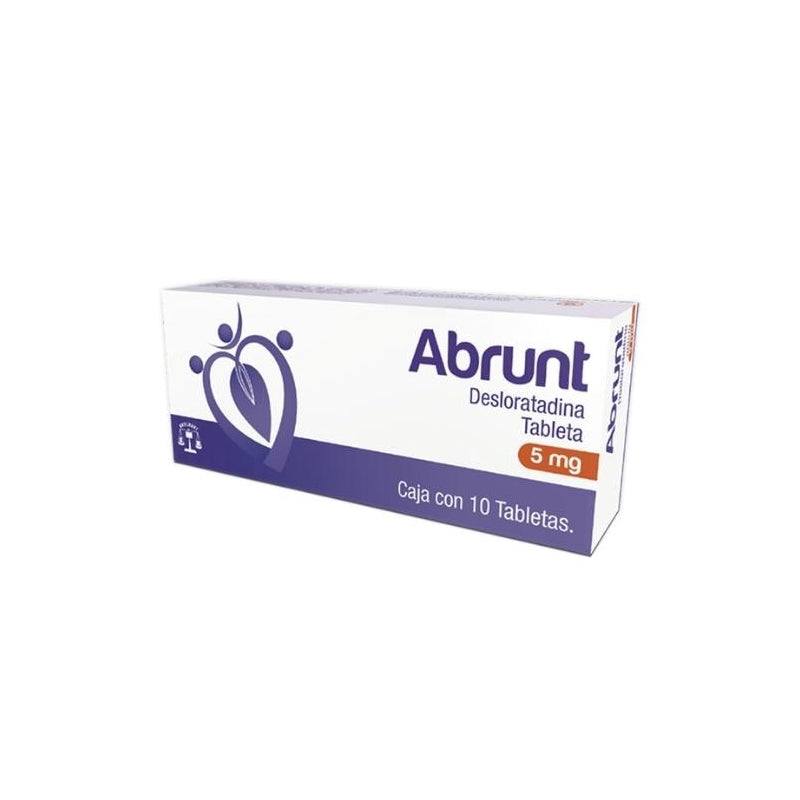 ABRUNT (DESLORATADINE) 5MG 10 TABLETS