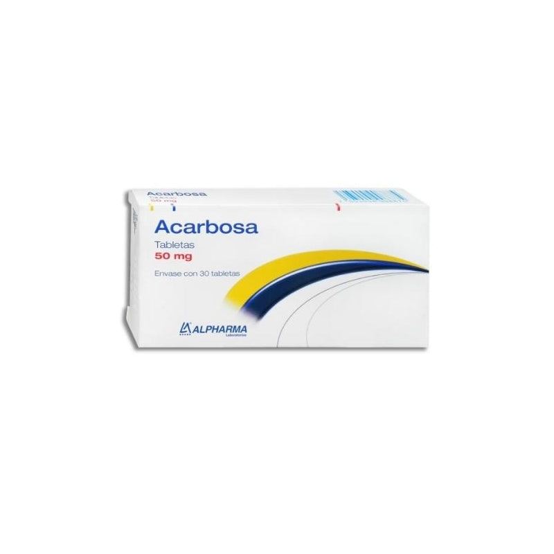 ACARBOSE 50MG 30 TABLETS