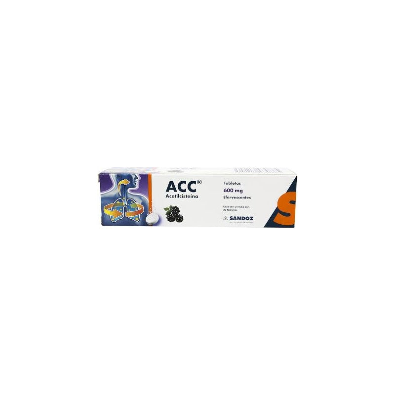 ACC (ACETYLCYSTEINE) 600MG 20TABLETS