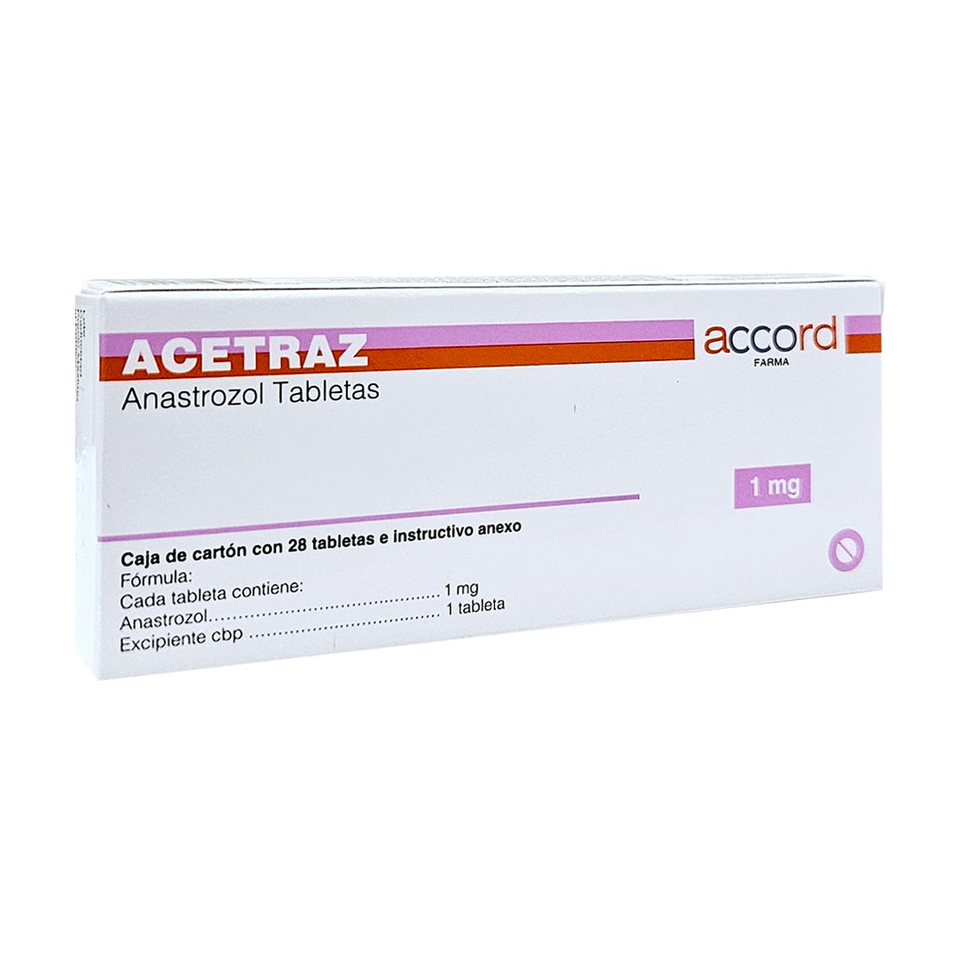 ACETRAZ (ANASTROZOLE) 1MG 28 TABS