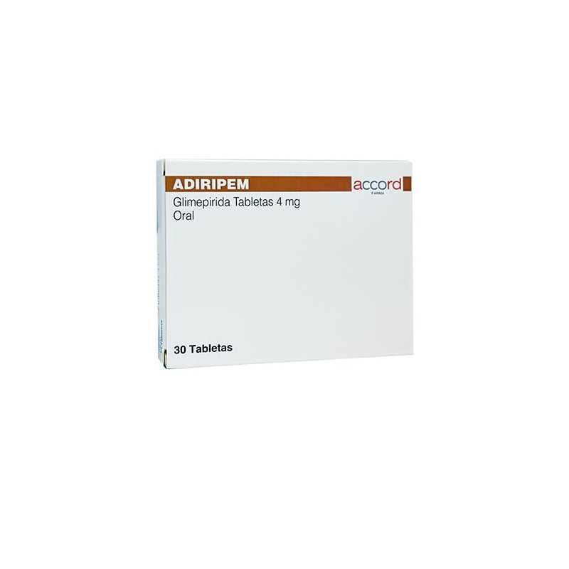 ADIRIPEM (GLIMEPIRIDE) 30TABS 4MG