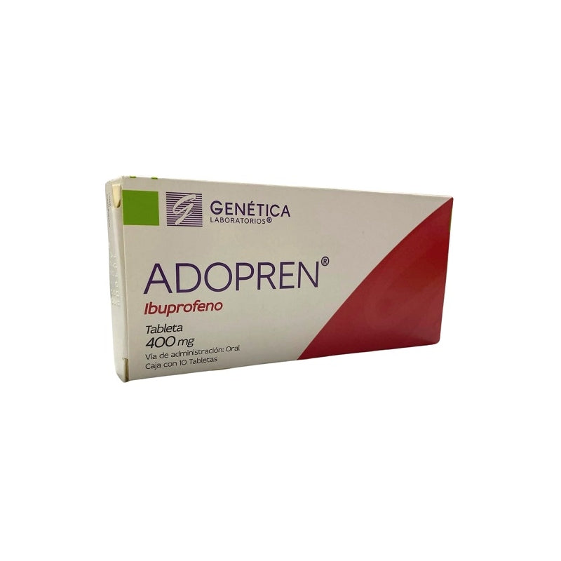 ADOPREN (IBUPROFEN) 400MG W/10TABS