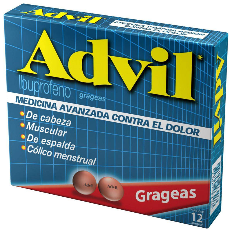 ADVIL 12 TABLETS 200MG