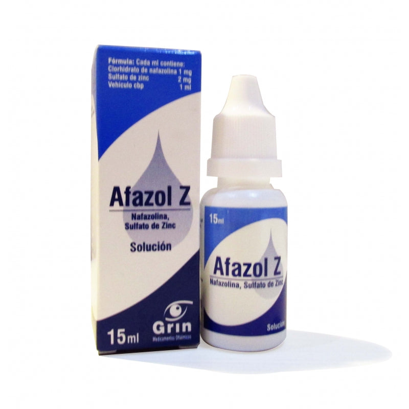 AFAZOL Z (NAPHAZOLINE / ZINC SULFATE) OPHTHALMIC SOLUTION DROPS 15 ML 1/2 MG