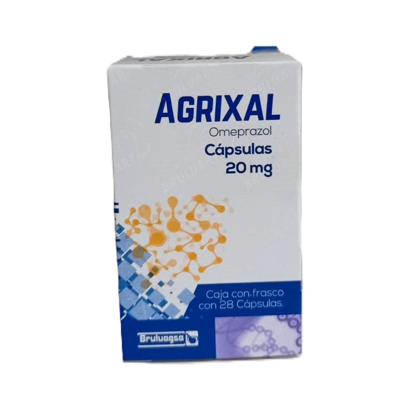 AGRIXAL (OMEPRAZOLE) 20MG WITH 28 CAPSULES