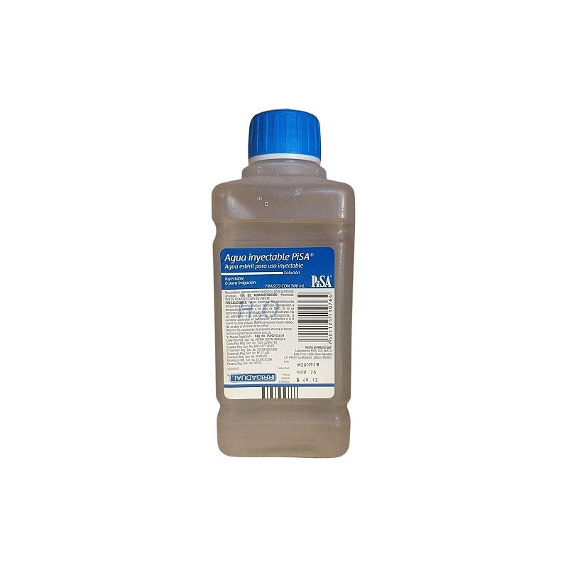 INJECTABLE WATER PISA (STERILE WATER) 500 ML SOLUTION