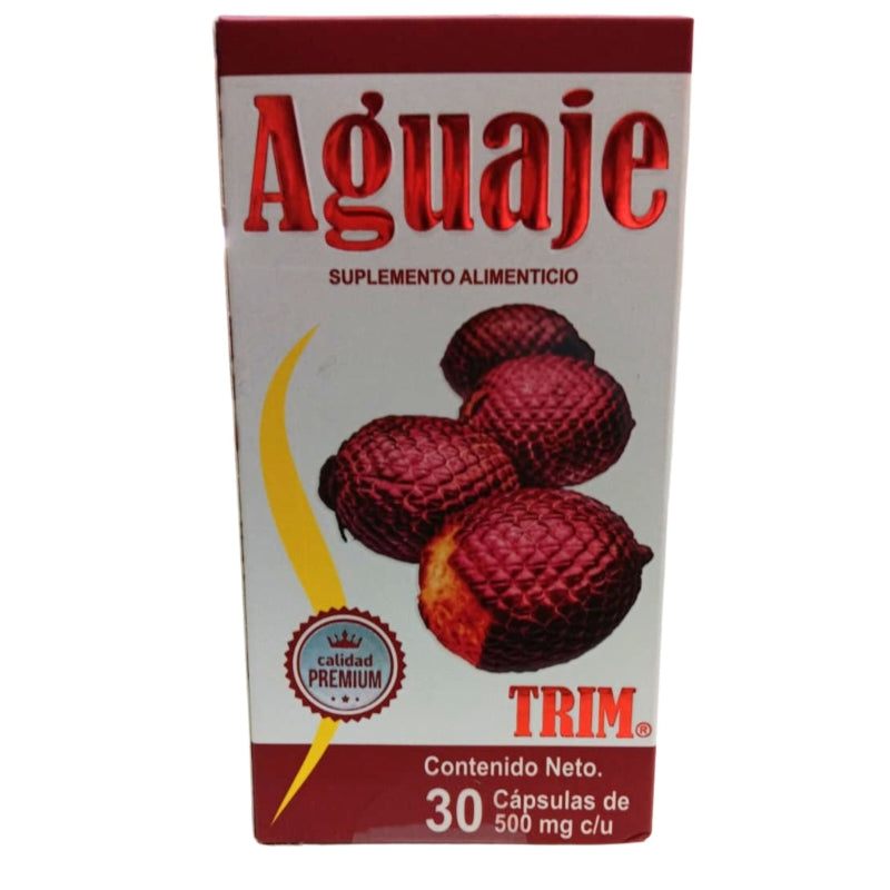 AGUAJE TRIM 30 CAPSULAS DE 500 MG C/U