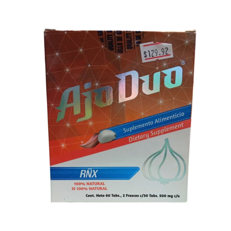 GARLIC DUO RÑX 60 TABLETS