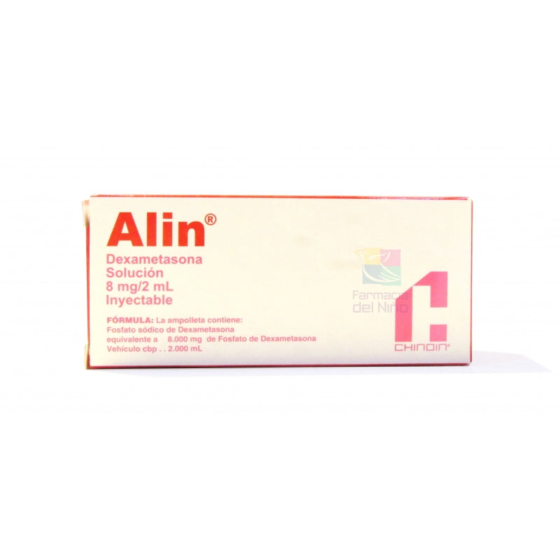 ALIN (DEXAMETHASONE) 8MG/2ML INJECTABLE SOLUTION