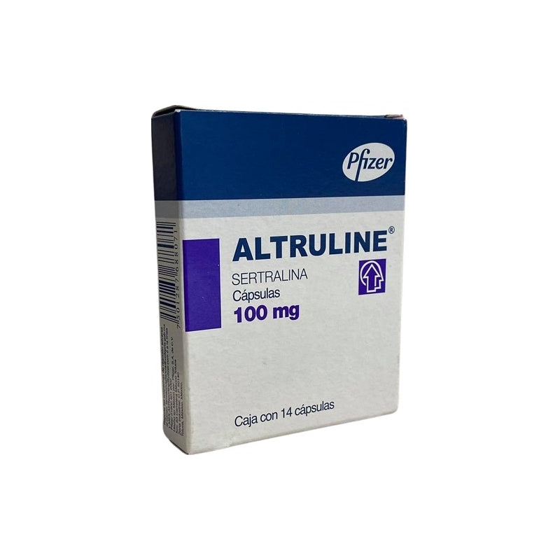 ALTRULINE (SERTRALINE) 100 MG 14 CAPSULES