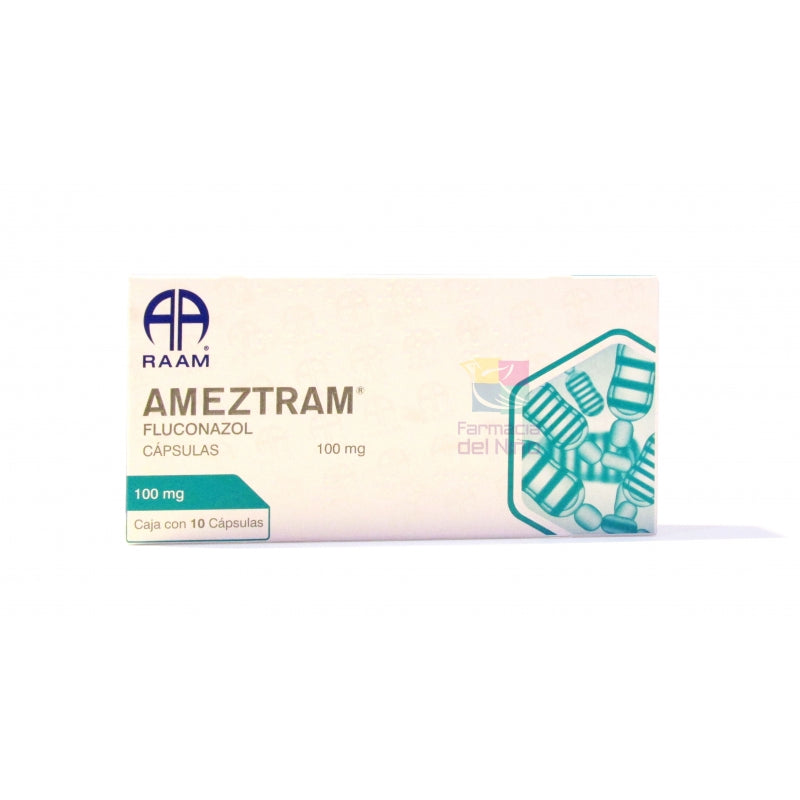 AMEZTRAM (fluconazole) 10 CAPSULES 100 MG
