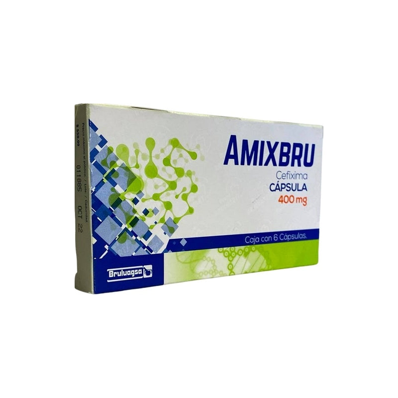 AMIXBRU (CEFIXIME) 400 MG 6 CAPSULES
