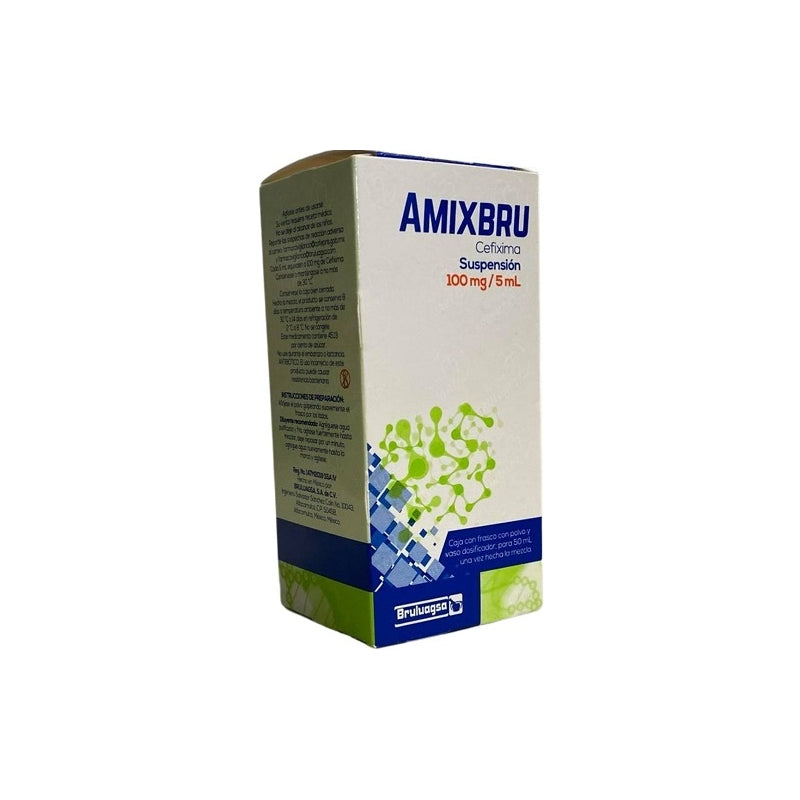 AMIXBRU (CEFIXIME) SUSPENSION 100MG/5ML *This product is not shipped outside of Mexico*
