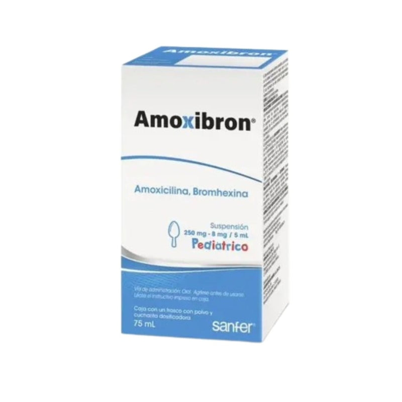 AMOXIBRON SUSP 250MG (AMOXICILLIN / BROMHEXINE) 75ML POWDER