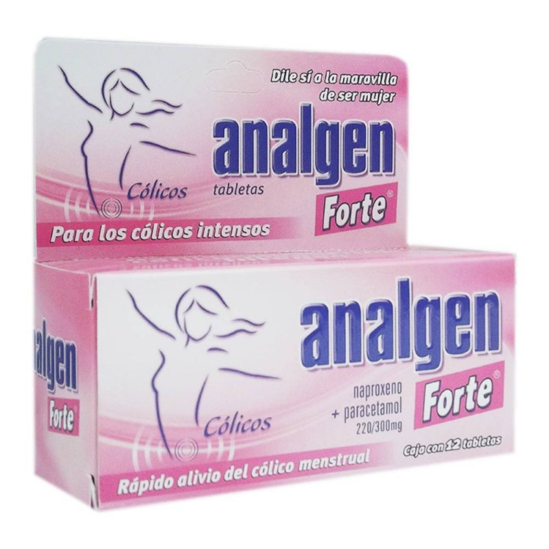 ANALGEN FORTE 12 TABLETS 220 MG
