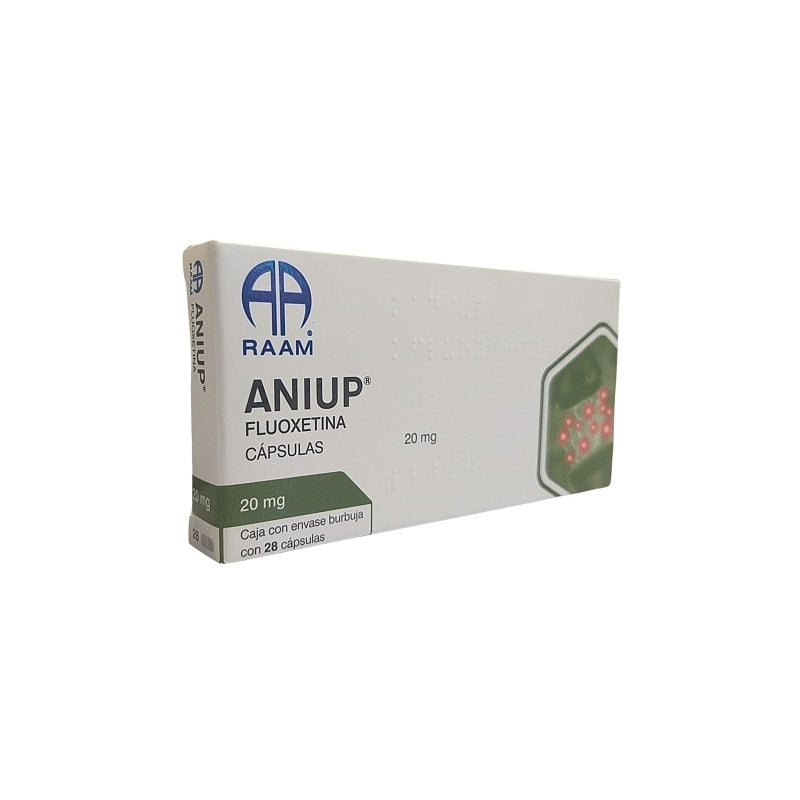 ANIUP (FLUOXETINE) 20MG 28 CAPSULES
