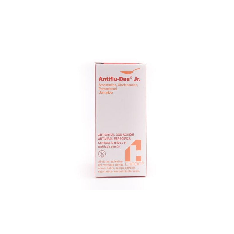 ANTIFLU-DES JR SOLUTION (Amantadine, Chlorphenamine, Paracetamol) 60ML