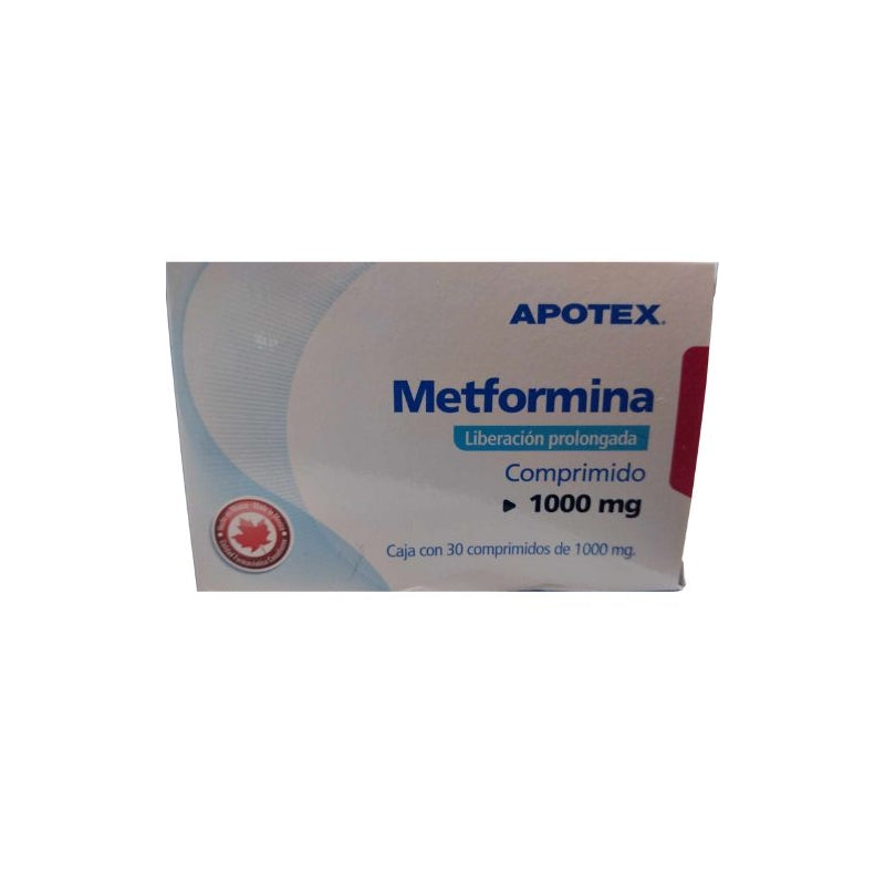APOTEX (METFORMIN) 1000MG 30 TABLETS XR
