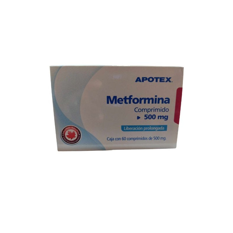 APOTEX (METFORMIN) 500MG 60 TABLETS XR