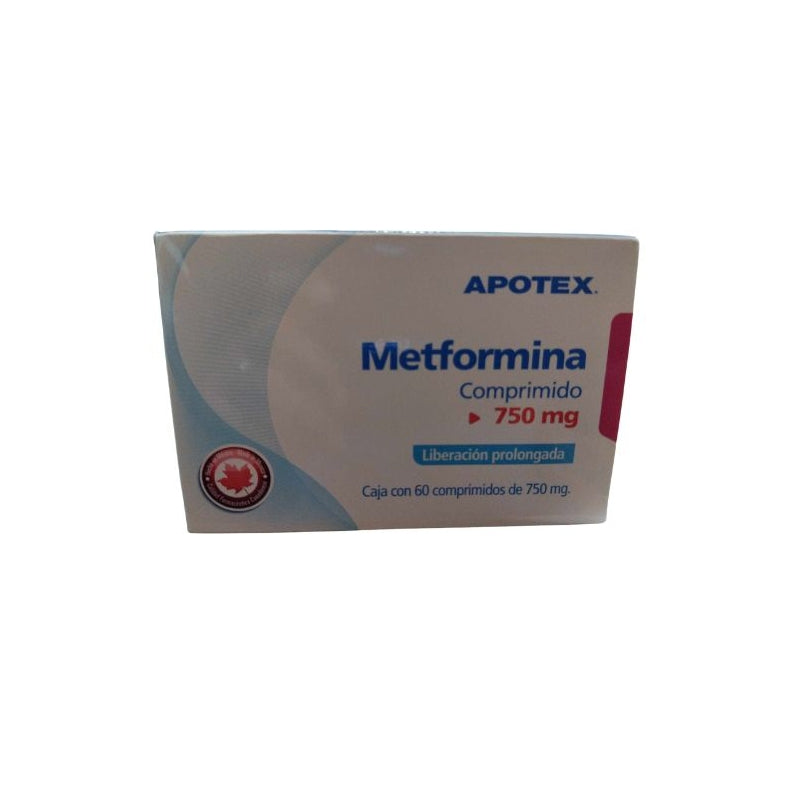 APOTEX (METFORMIN) 750mg 60 Extended-Release Tablets