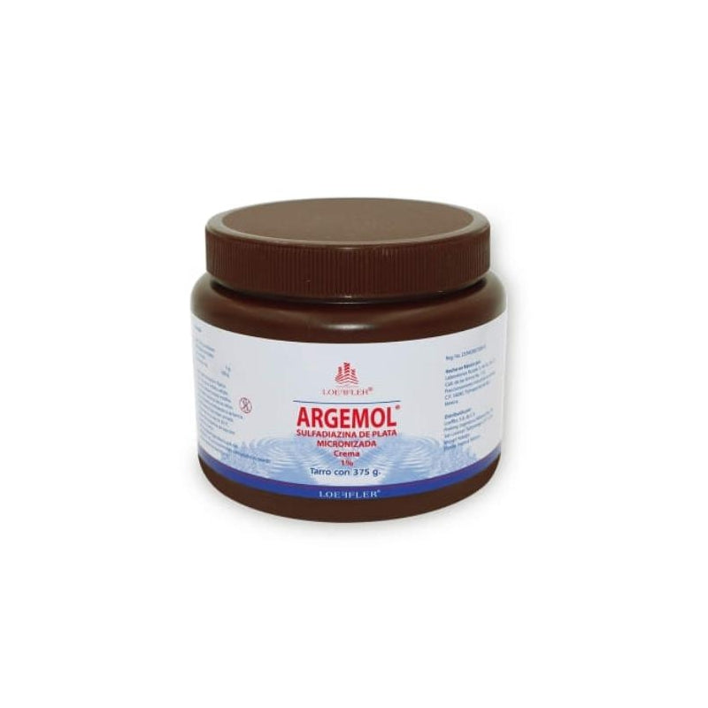 ARGEMOL (SILVER SULFADIAZINE) 375G JAR WITH CREAM