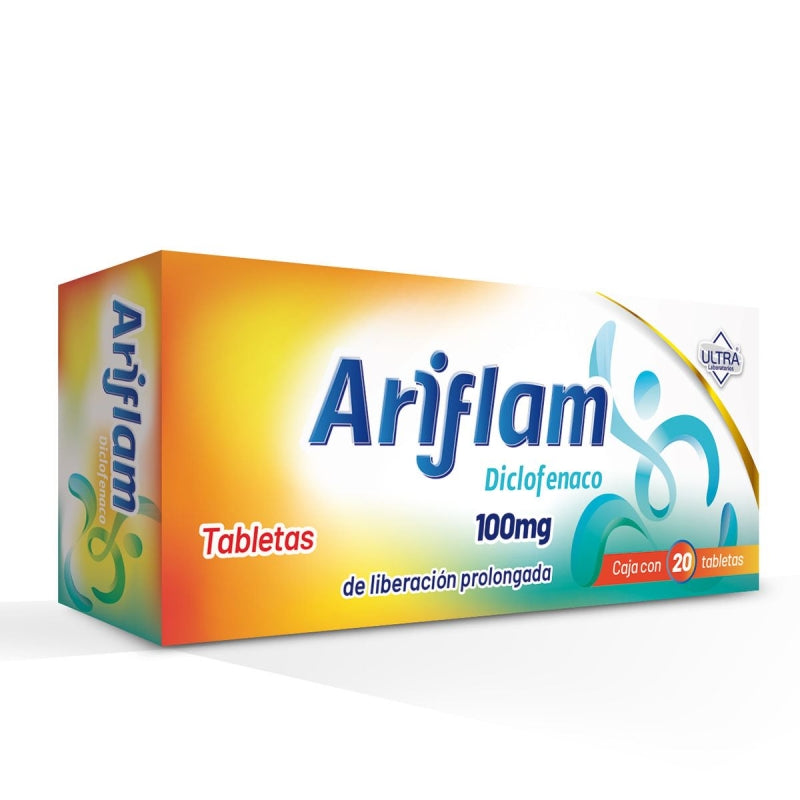 ARIFLAM (DICLOFENAC) 100MG 20 TABLETS