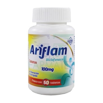ARIFLAM (DICLOFENAC) extended release 100mg 50 TABS
