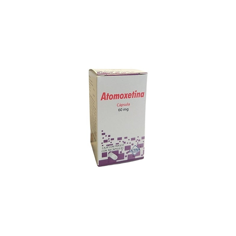 ATOMOXETINE (STRATTERA) 60MG 14 CAPSULES