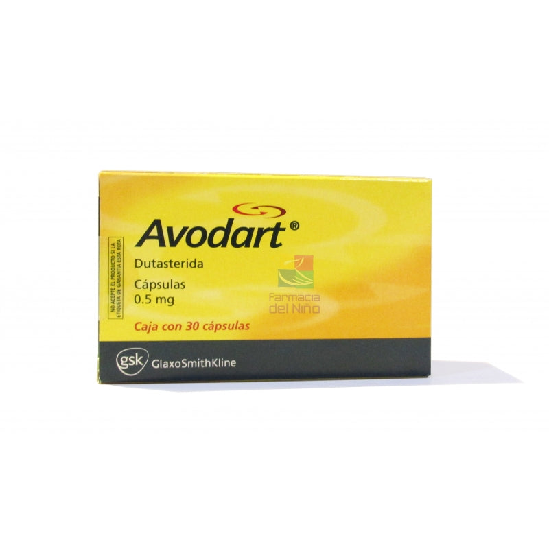 AVODART (DUTASTERIDE) 0.5MG 30 CAPSULES