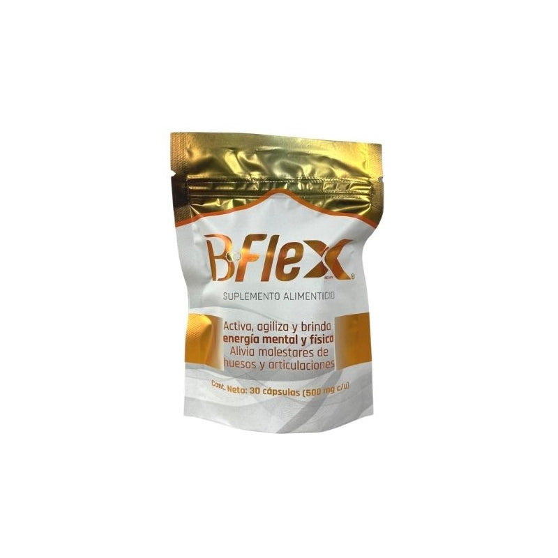 B-FLEX 500MG 30 CAPSULES