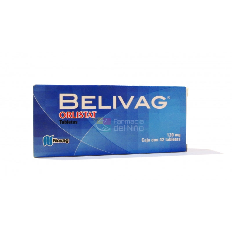 BELIVAG (ORLISTAT) 42 TAB 120 MG