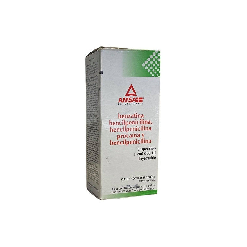 BENZATHINE BENZYLPENICILLIN, PROCAINE BENZYLPENICILLIN AND BENZYLPENICILLIN 3 ML