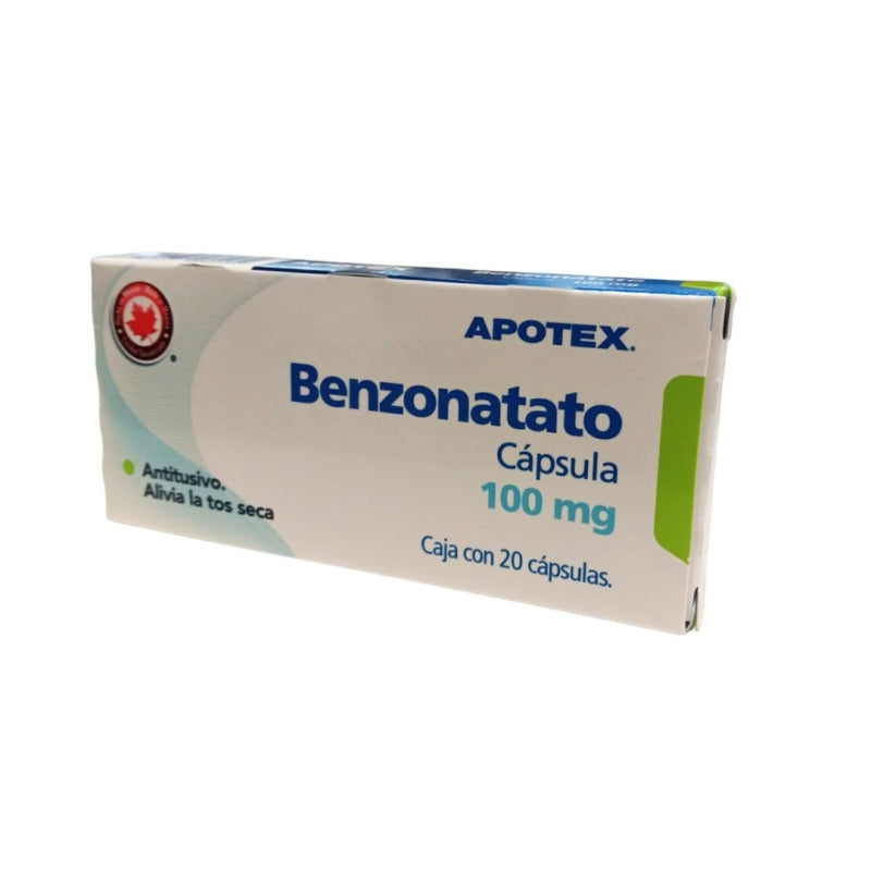 BENZONATATE (Apotex) 100MG WITH 20 CAPSULES