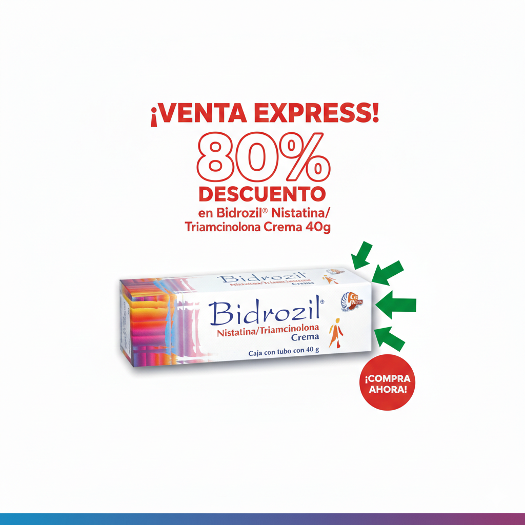 BIDROZIL (NYSTATIN & TRIAMCINOLONE) CREAM 40GR