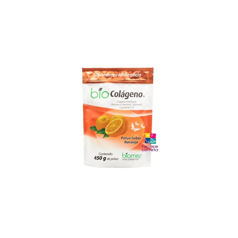 BIO-COLLAGEN ORANGE FLAVOR 450G POUCH
