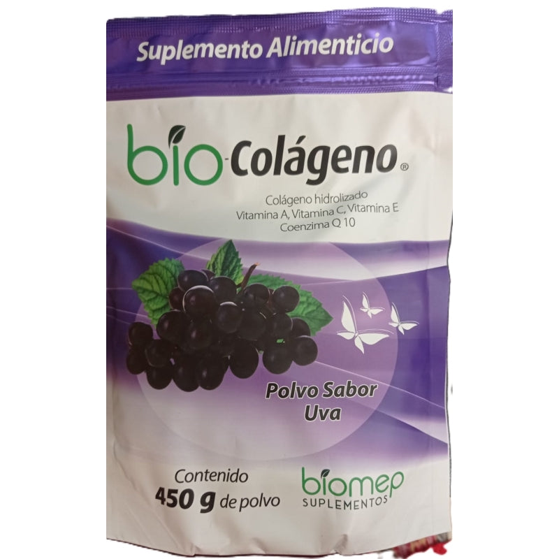 GRAPE-FLAVORED BIO-COLLAGEN 450G POUCH